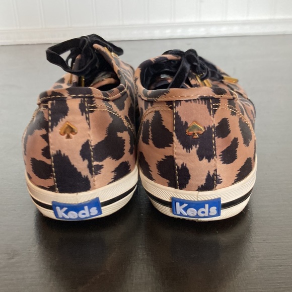 Keds for Kate spade Leppard print sneakers women’s sz 9 EUC - Picture 4 of 10